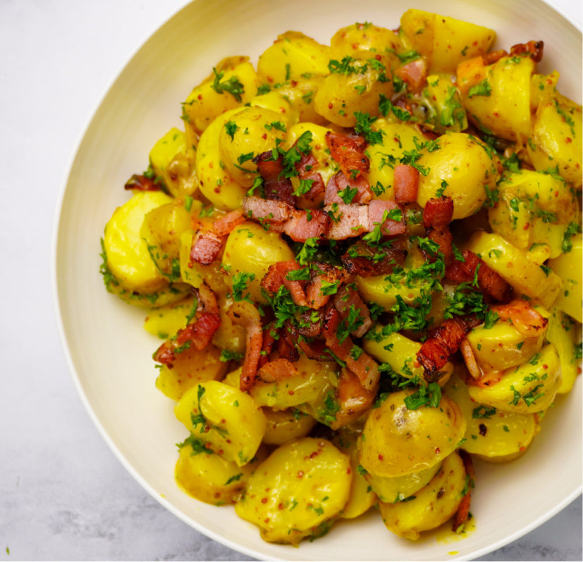 Honey Mustard Potato Salad – Pepper & Me