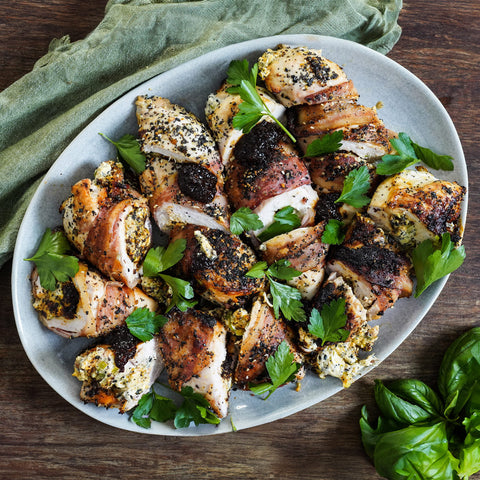 Everything Bagel Stuffed Chicken