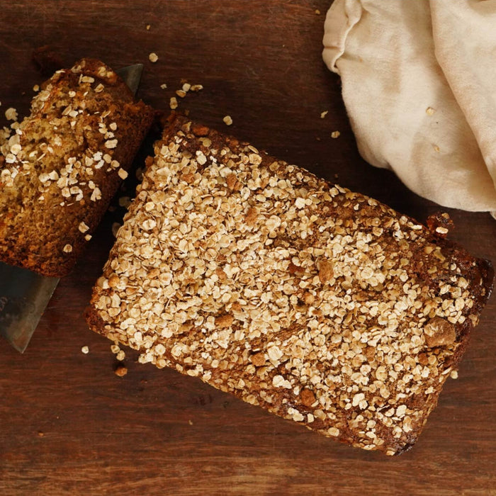 Banana Caramel Crumble Loaf
