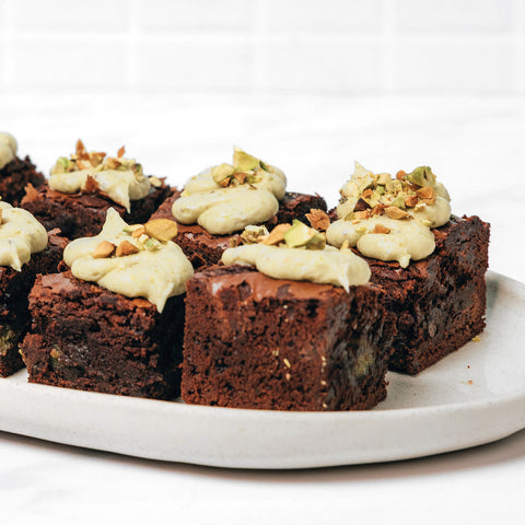 Chocolate & Pistachio Brownie