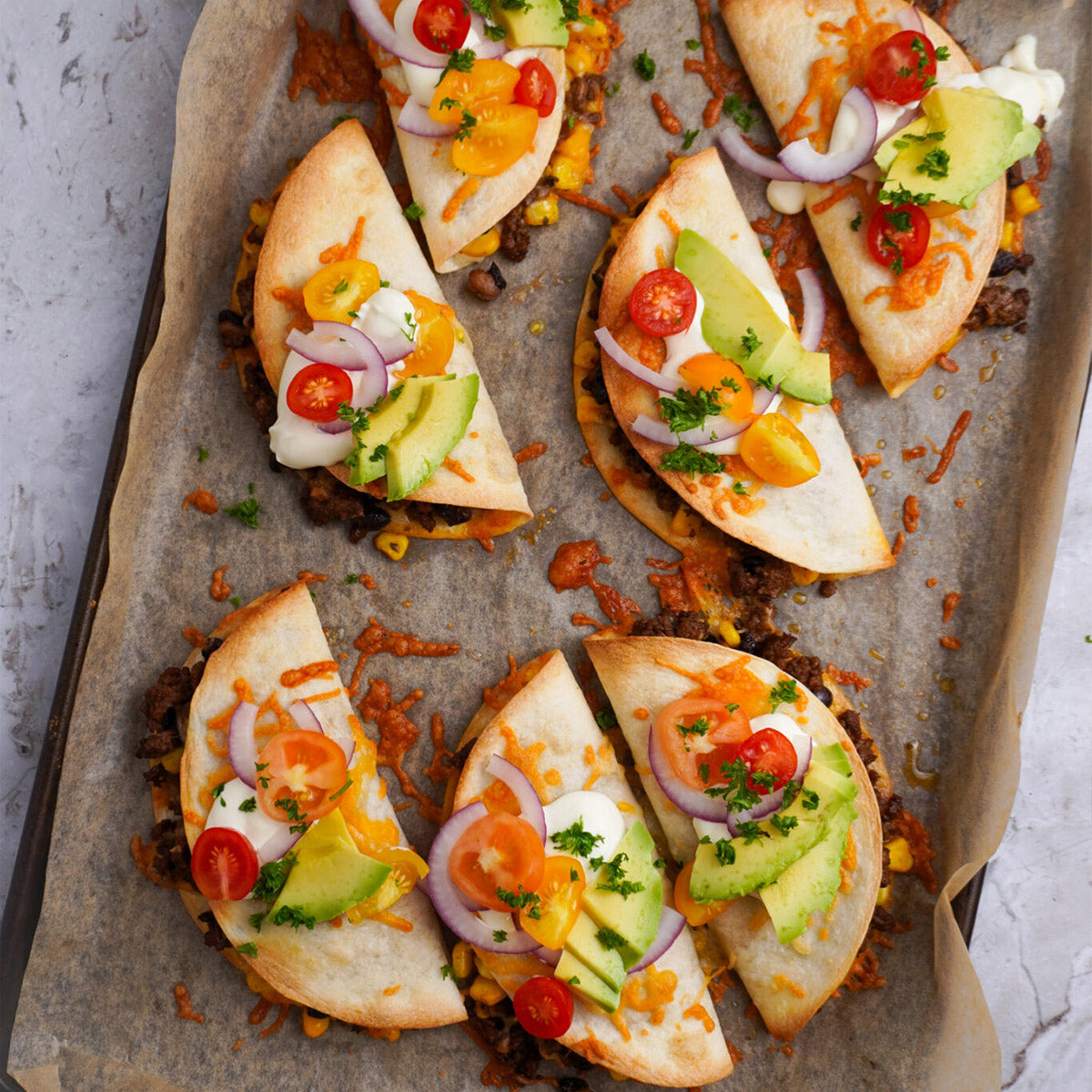 Baked Soft Tacos – Pepper & Me