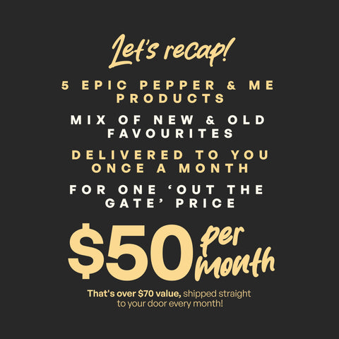 Pepper Post - Monthly Subscription