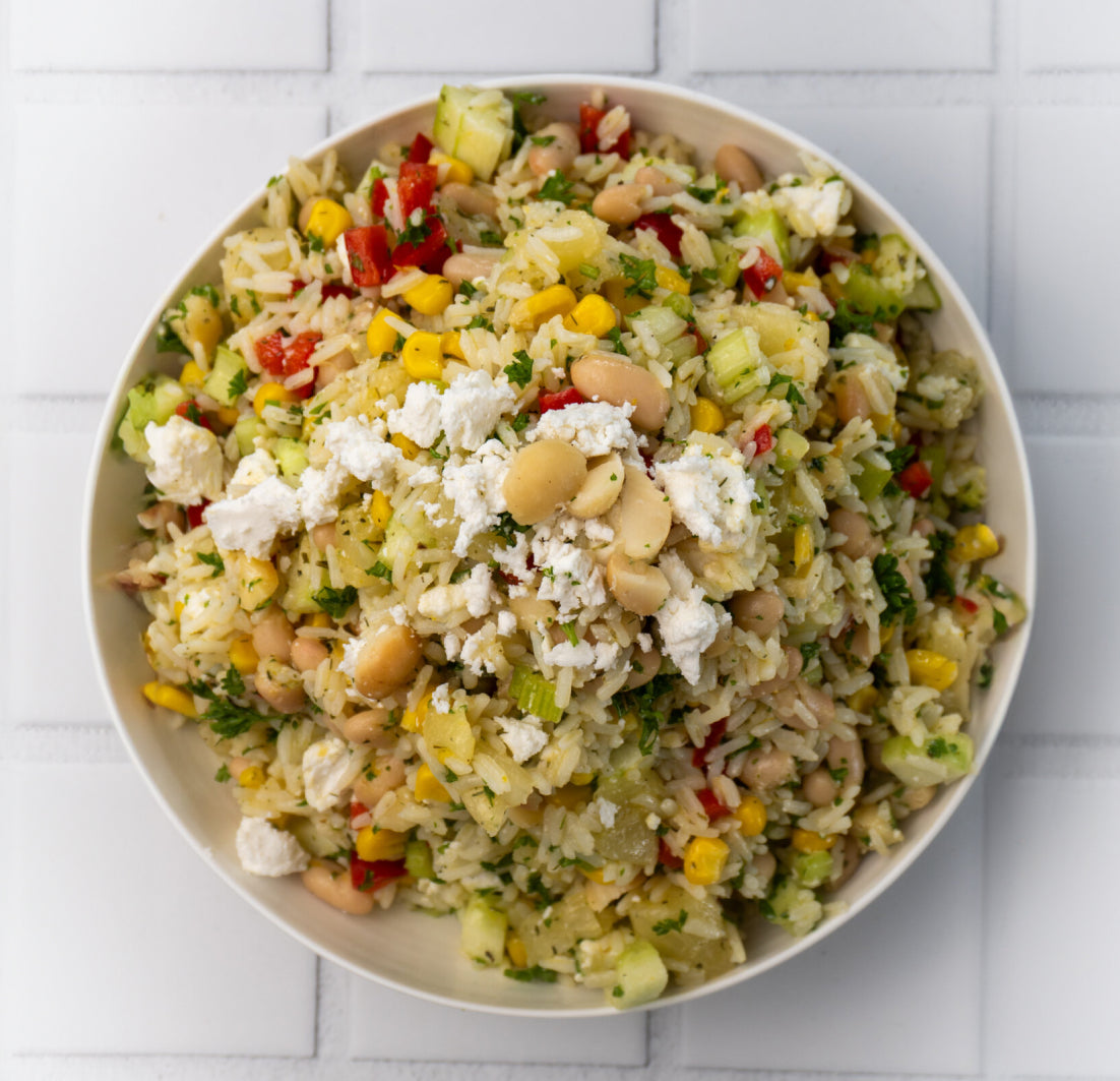 Summer Rice Facebook Summer Rice Salad — Pepper & Me