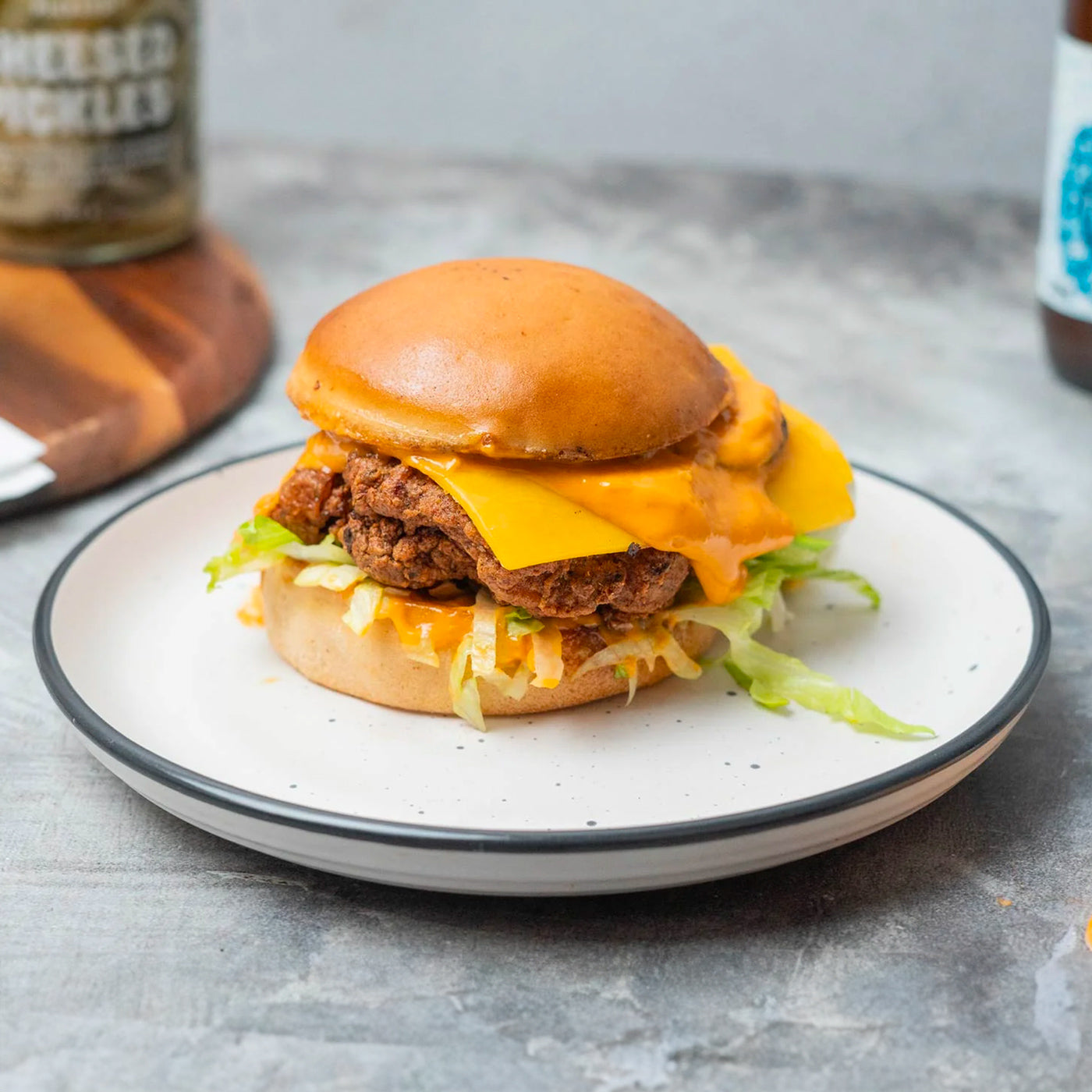 Fry-Yay Fried Chicken Burgers