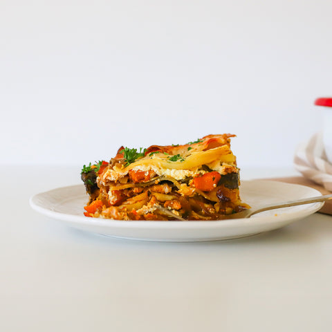 Moroccan Chicken Lasagna