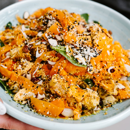 Moroccan Carrot & Chicken Salad