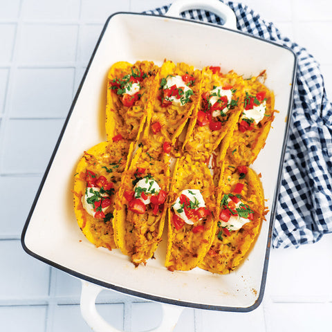 Jalapeno Ranch Baked Tacos