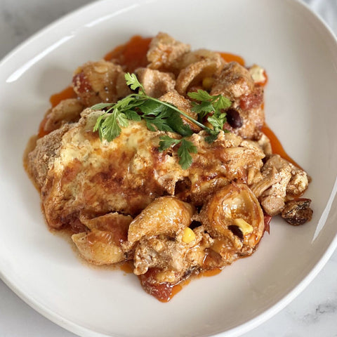 Mexi Chicken Pasta Bake