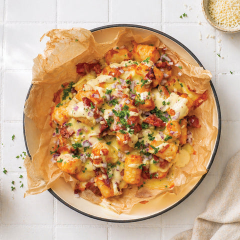 Loaded Reuben Tots