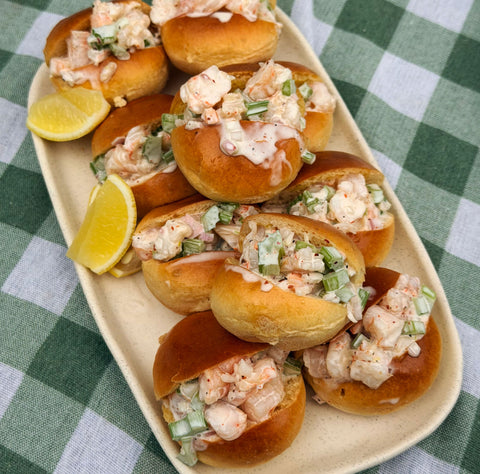 Maine-Style Crayfish Rolls