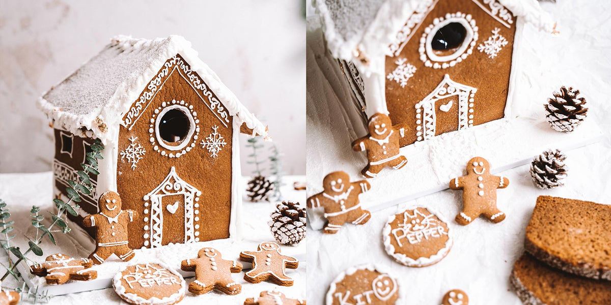 Gingerbread House With Ginger Spice Mix — Pepper & Me