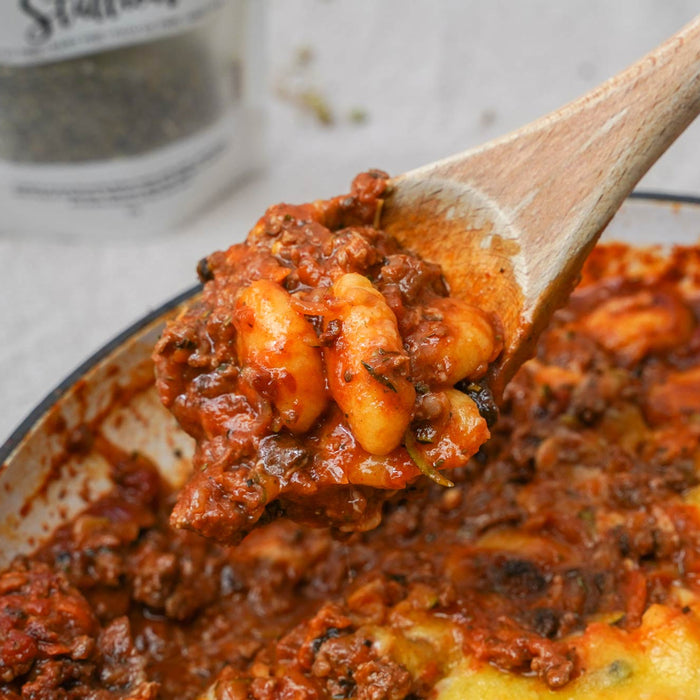 Beef and Gnocchi Bake