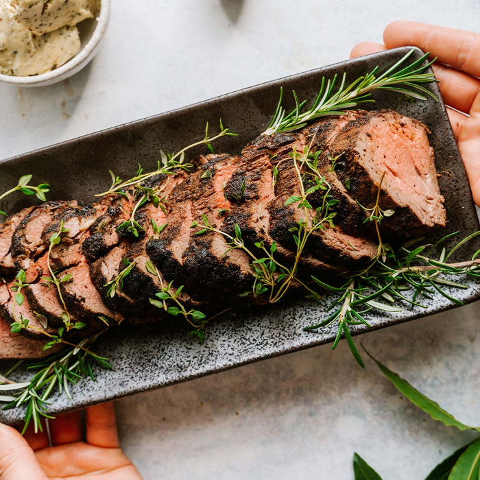 BBQ Roasted Eye Fillet with Double Shot Seasoning