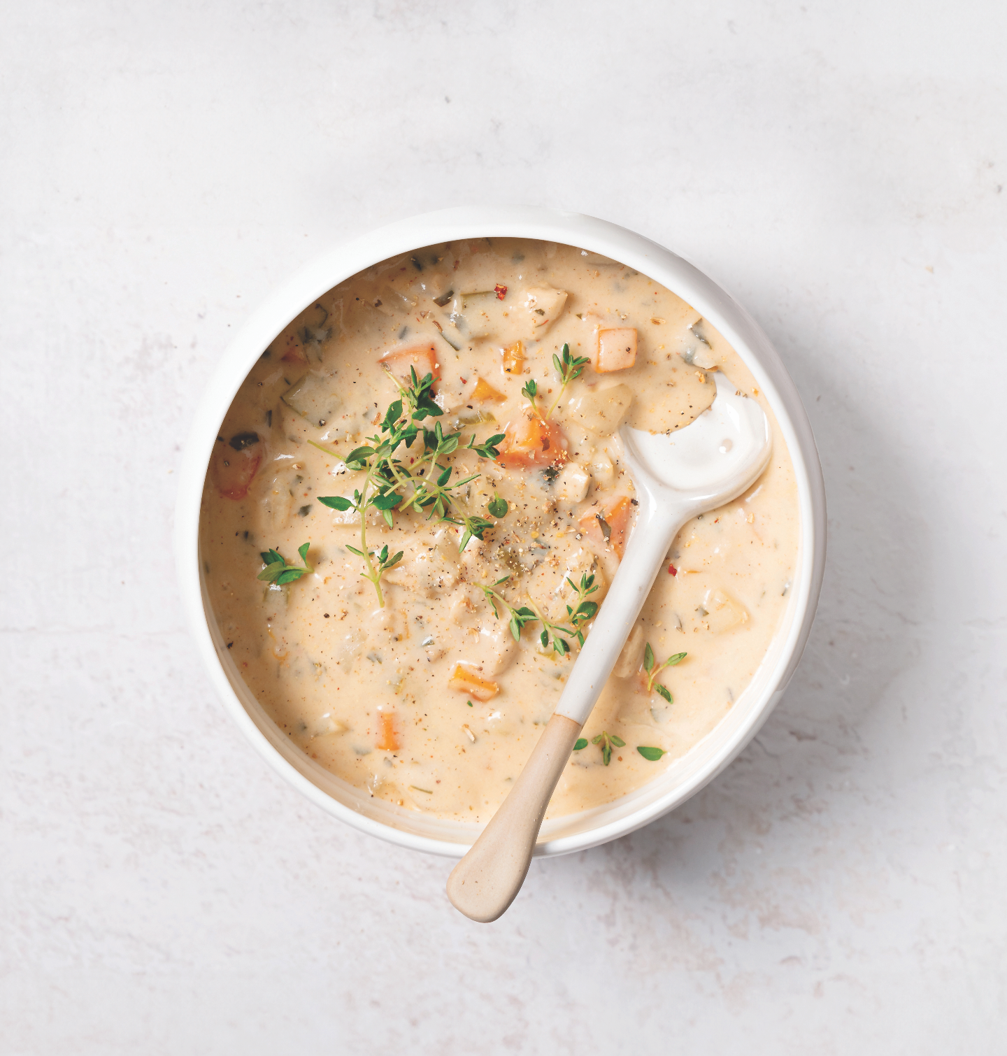 Chicken Chowder – Pepper & Me