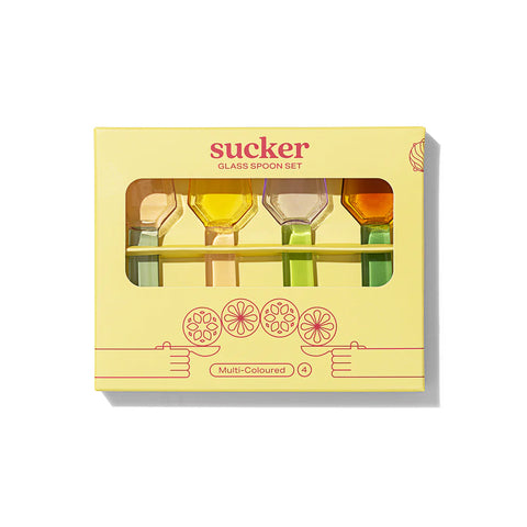 Reuseable Glass Spoon Set