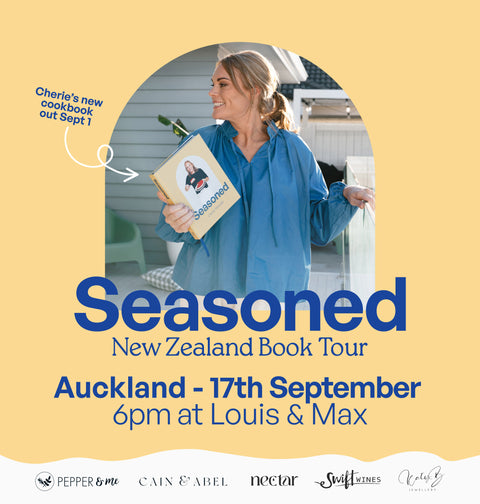 Seasoned NZ Book Tour - Auckland - 17th September