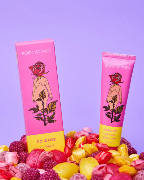 Lip Balm Rose Fizz