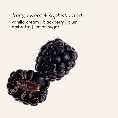 Blackberry Cream Soy Candle
