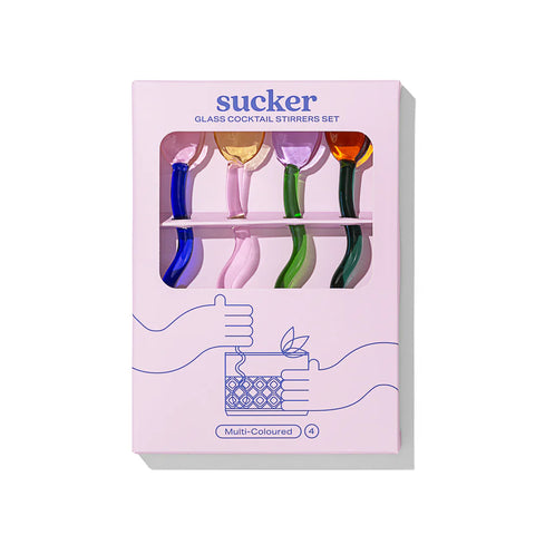 Reusable Glass Cocktail Stirrer