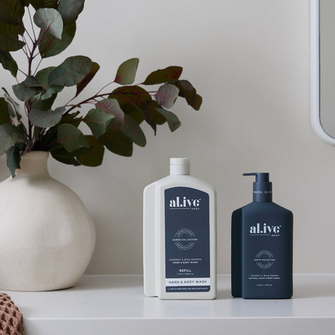 1L Hand & Body Wash Refill - Coconut & Wild Orange