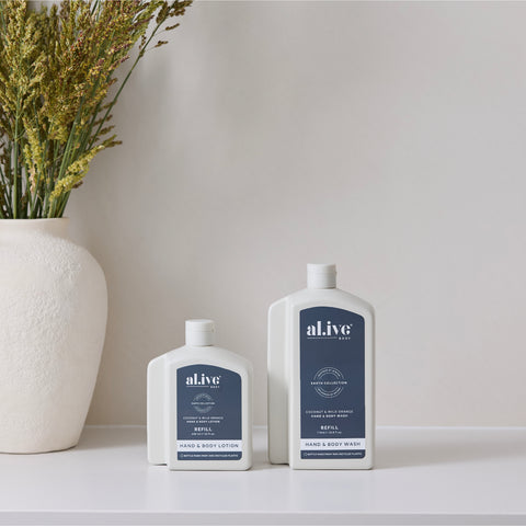 1L Hand & Body Wash Refill - Coconut & Wild Orange