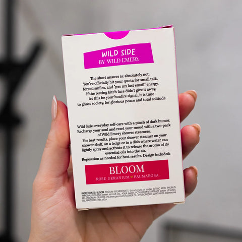 Wild Side 2 pk Shower Steamers - Do I Look Like A F**king People Person
