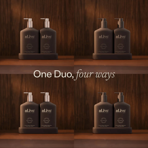 Wash & Lotion Duo - Vanilla Cream & Tonka Bean - Bronze Limited Edition