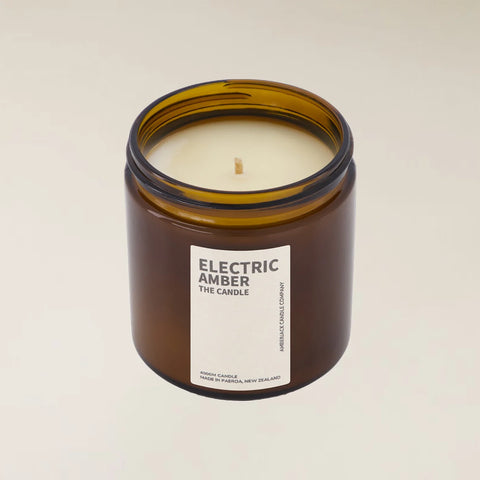 Electric Amber Soy Candle