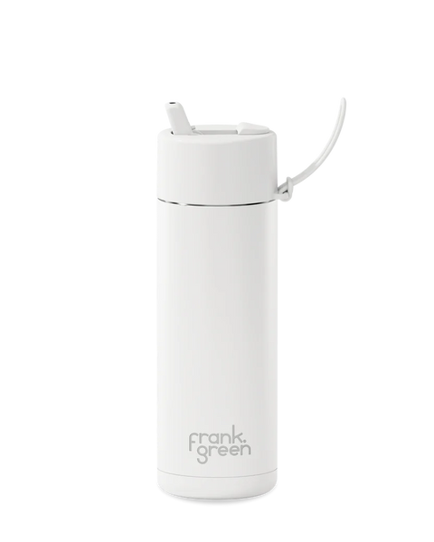 20oz Stainless Steel Ceramic Reusable Bottle with Flip Lid