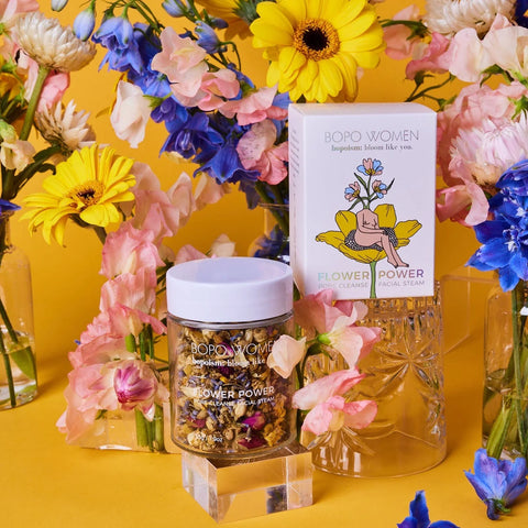 Flower Power Facial Steam