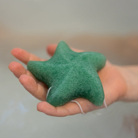 Sea Star Sponge Green