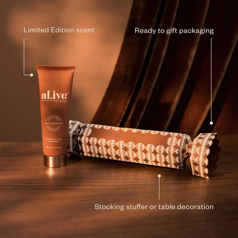 Cinnamon & Citrus Christmas Cracker Hand Cream Limited Edition