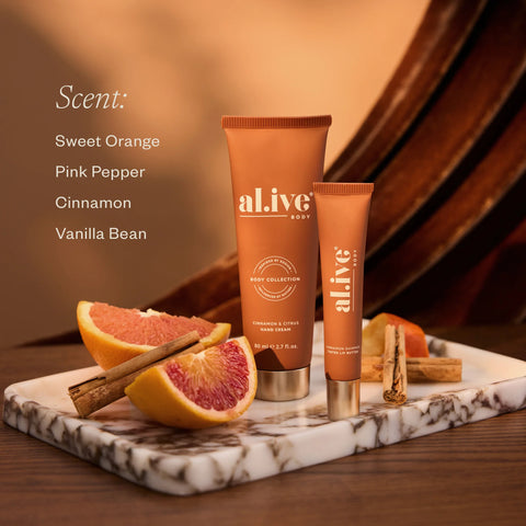 Cinnamon & Citrus - Hand & Lip Set Limited Edition