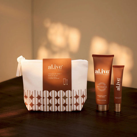 Cinnamon & Citrus - Hand & Lip Set Limited Edition