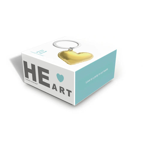 Balloon Heart Keyring