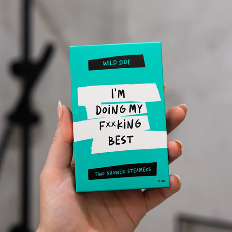 Wild Side 2 pk Shower Steamers - I'm Doing My F**king Best