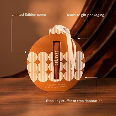 Cinnamon & Citrus Ornament Tinted Lip Butter Limited Edition