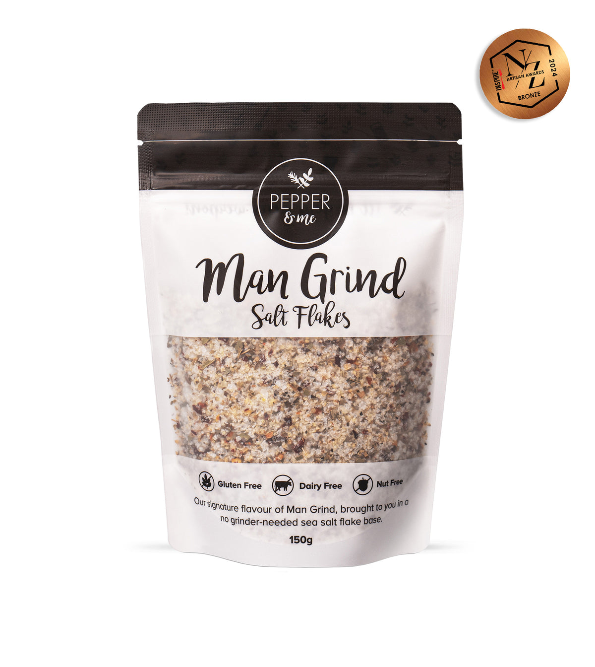 Level Up Man Grind Salt Flakes (No Grinder Needed)