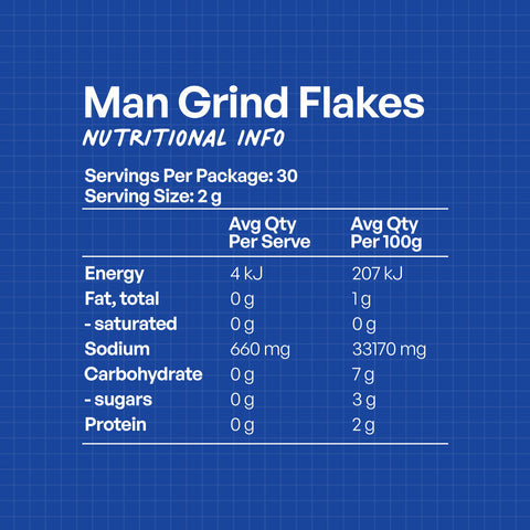 Man Grind Flakes