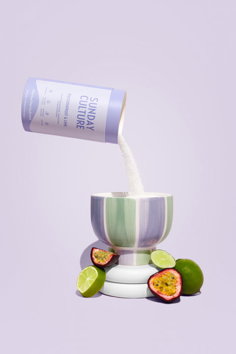 Passionfruit & Lime Sand Wax Candle