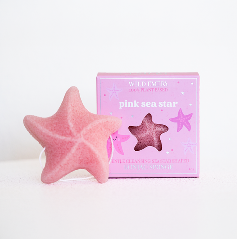 Sea Star Sponge Pink