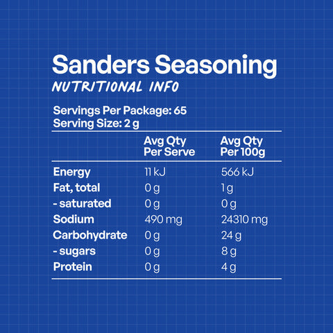 Sanders Seasoning