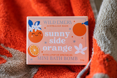 Sunny Side Orange Mini Bath Bomb