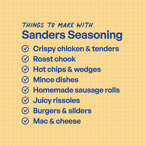 Sanders Seasoning