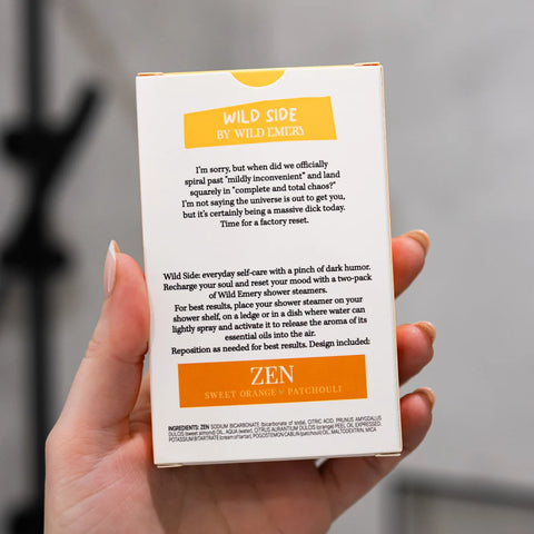 Wild Side 2 pk Shower Steamers - What The Actual F**K