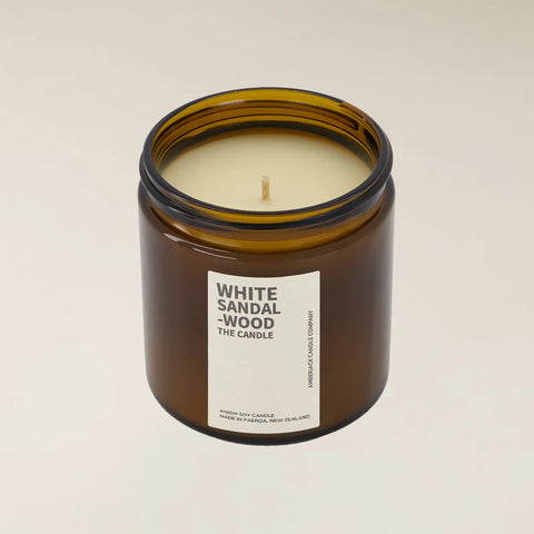 White Sandal-Wood Soy Candle