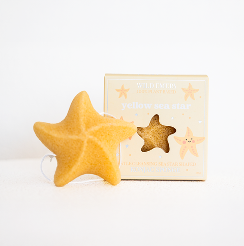 Sea Star Sponge Yellow
