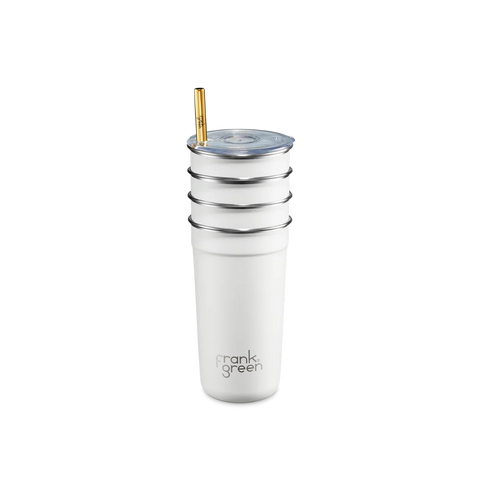 Reuseable Party Cups - 4pk with Lids & Straws
