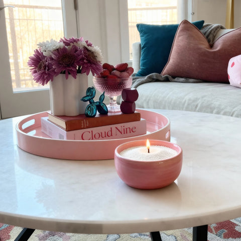 Berry Bergamont Sand Wax Candle