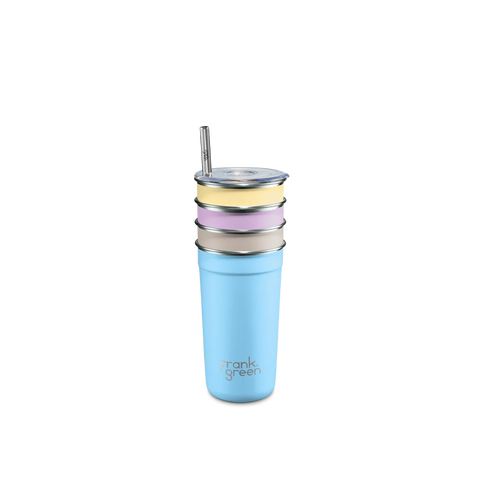 Reuseable Party Cups - 4pk with Lids & Straws